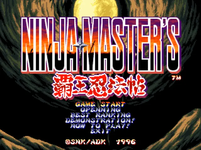 Ninja Master's: Haou Ninpou Chou screenshot