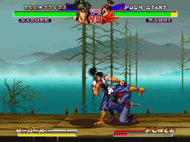 Backdrop artwork for Ninja Master's: Haou Ninpou Chou