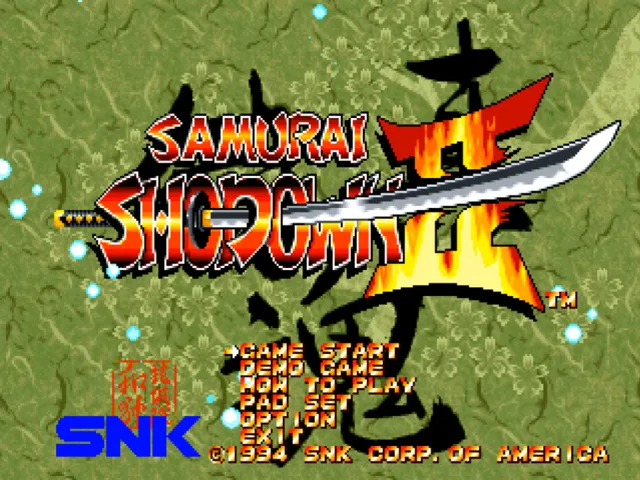 Samurai Shodown II screenshot