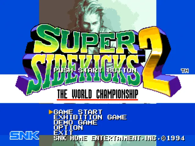 Super Sidekicks 2: The World Championship screenshot