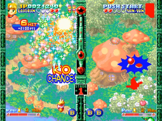 Backdrop artwork for Twinkle Star Sprites