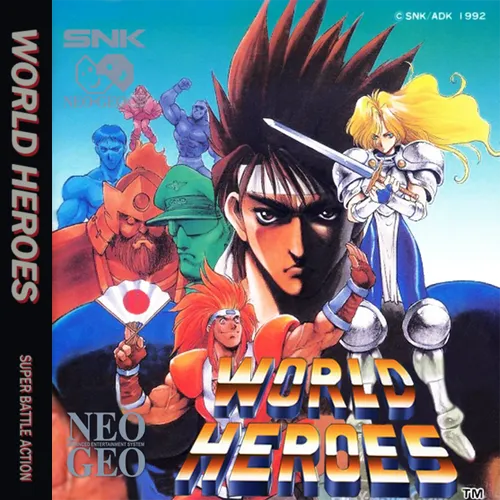 World Heroes box art