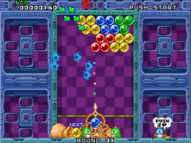 Backdrop artwork for Puzzle Bobble