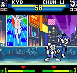 Backdrop artwork for SNK vs. Capcom: The Match of the Millennium