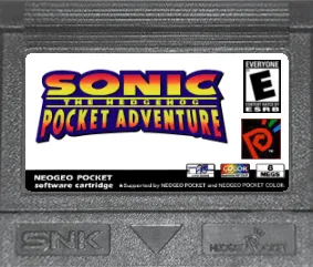 Sonic the Hedgehog Pocket Adventure cart