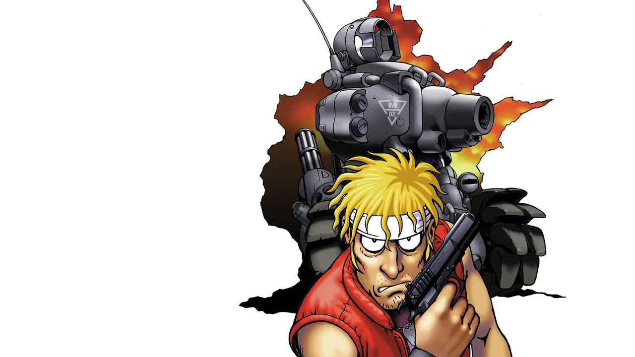 Backdrop artwork for Metal Slug: 1st Mission