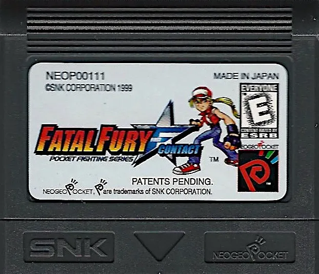 Fatal Fury: First Contact cart