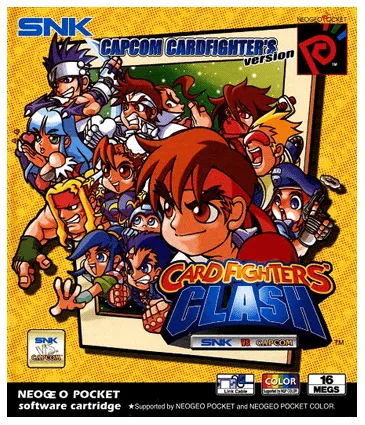 SNK vs. Capcom: Card Fighters' Clash: Capcom Cardfighter's Version cover art for SNK Neo Geo Pocket Color