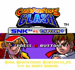 SNK vs. Capcom: Card Fighters' Clash: Capcom Cardfighter's Version screenshot