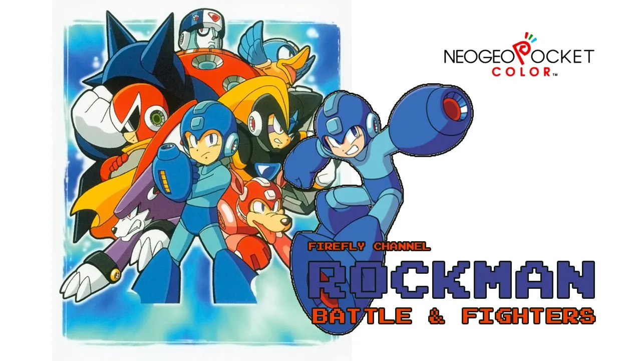 Backdrop artwork for Rockman Battle & Fighters