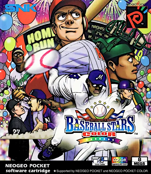 Baseball Stars Color - Pocket Sports Series cover art for SNK Neo Geo Pocket Color