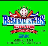 Baseball Stars Color - Pocket Sports Series title screen