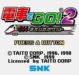 Backdrop artwork for Densha de Go! 2 on NeoGeo Pocket