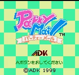 Party Mail title screen