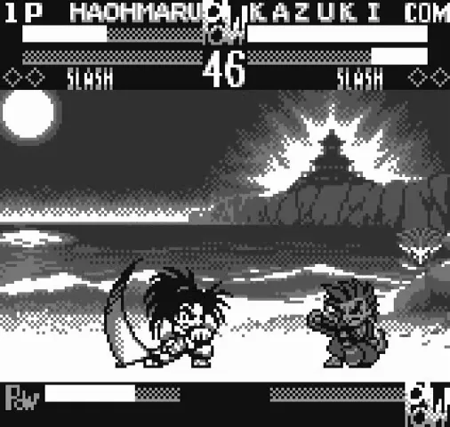 Backdrop artwork for Samurai Shodown!: Pocket Fighting Series