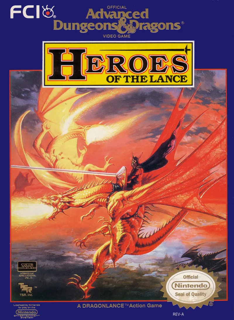 Advanced Dungeons & Dragons: Heroes of the Lance box art
