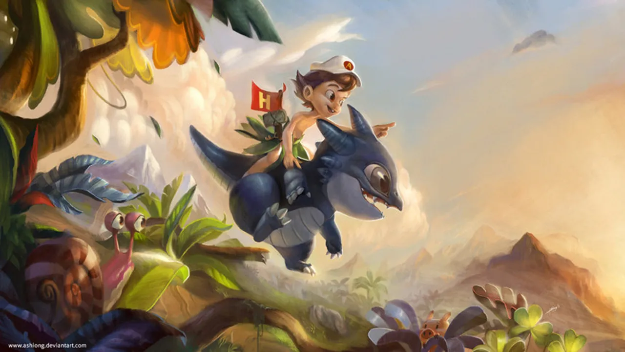 Backdrop artwork for Adventure Island II