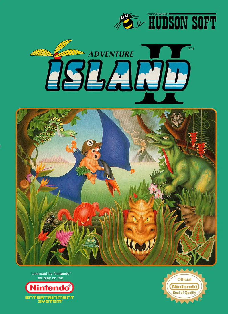 Adventure Island II box art