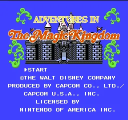 Adventures in the Magic Kingdom screenshot