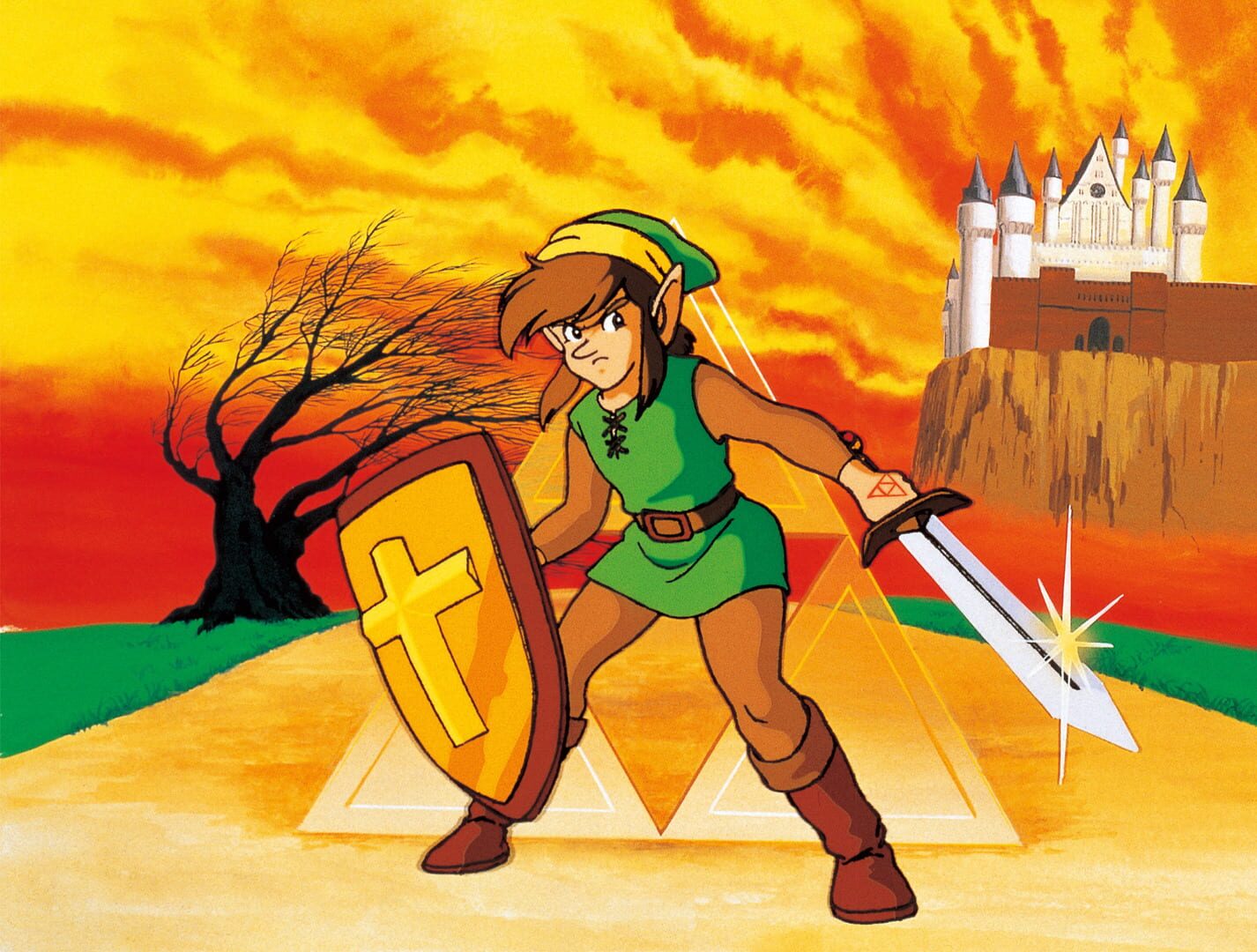 Zelda II - The Adventure of Link backdrop