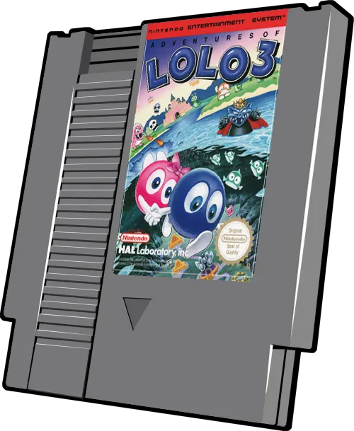 Adventures of Lolo 3 cart