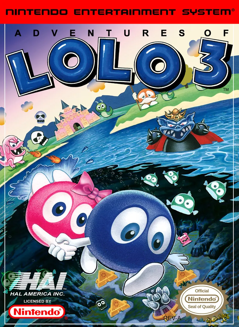 Adventures of Lolo 3 box art