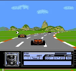 Backdrop artwork for Al Unser Jr. Turbo Racing