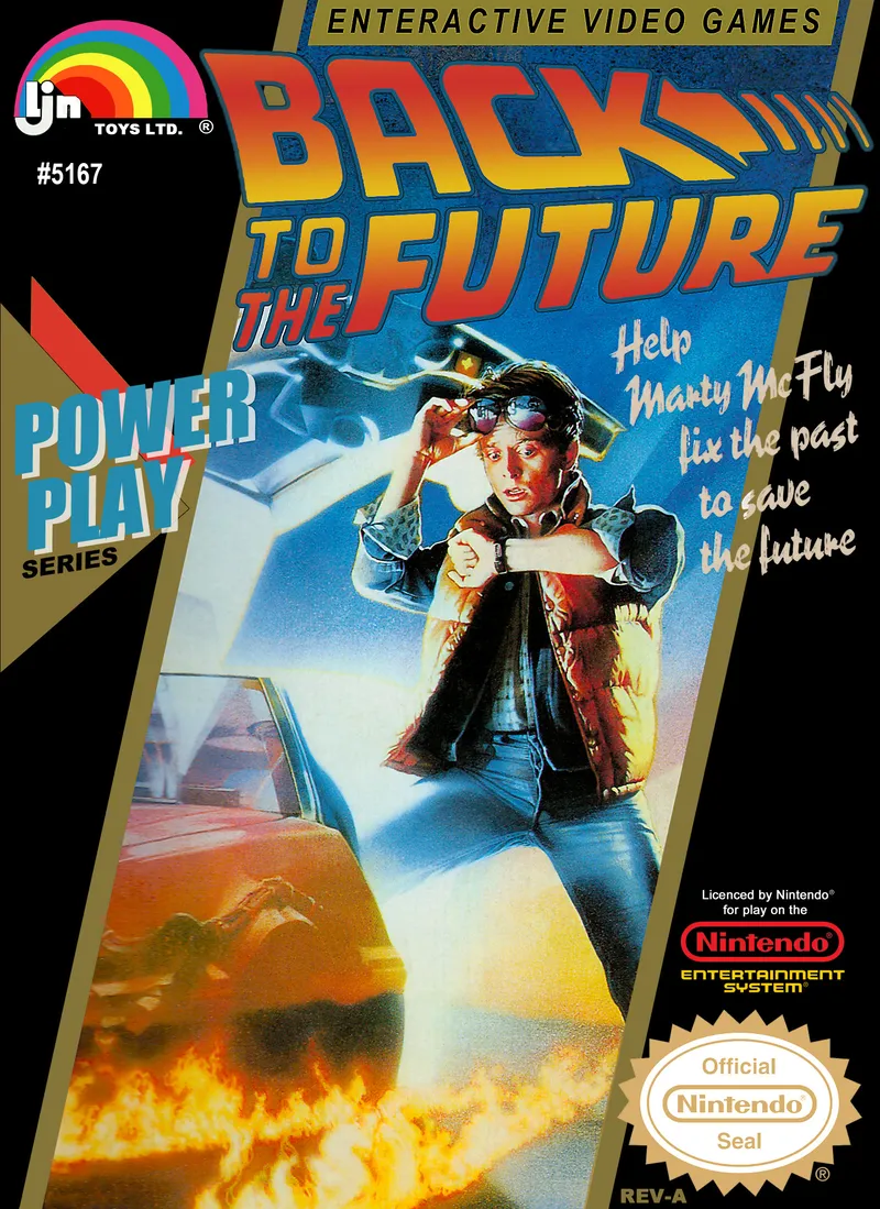 Back to the Future box art