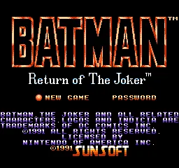 Batman: Return of the Joker screenshot