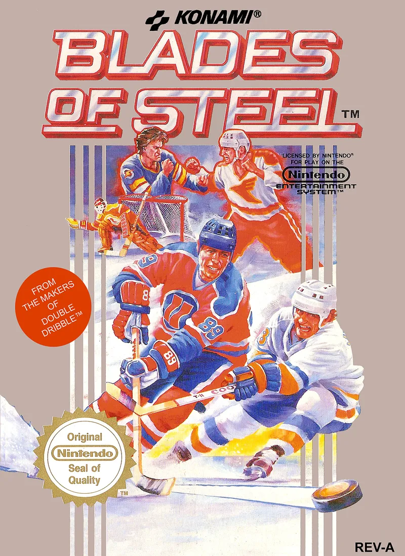 Blades of Steel box art
