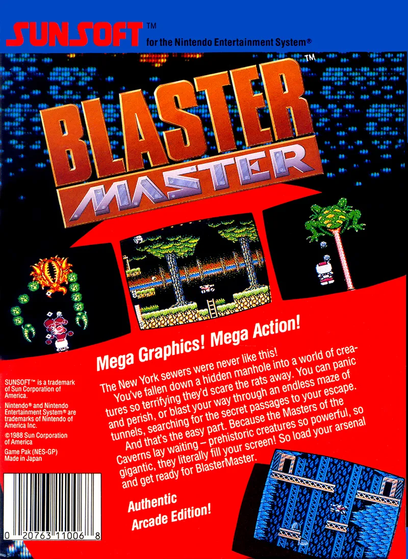 Blaster Master box back