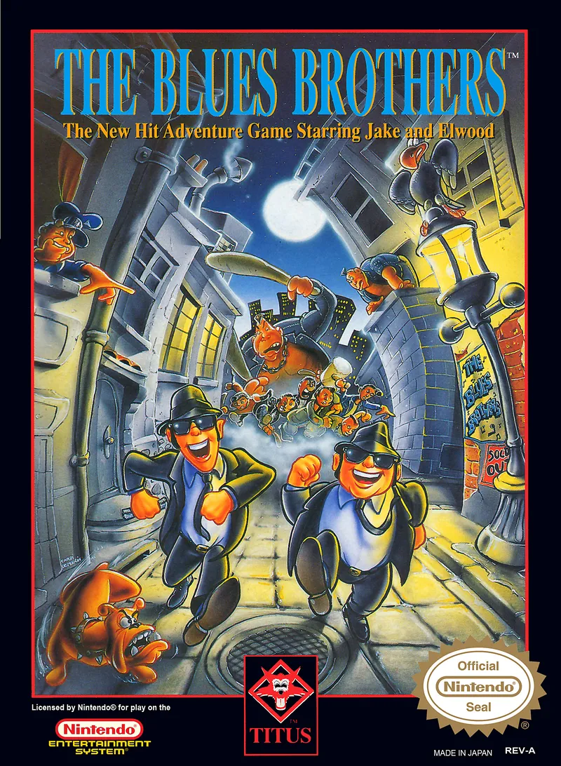 The Blues Brothers box art