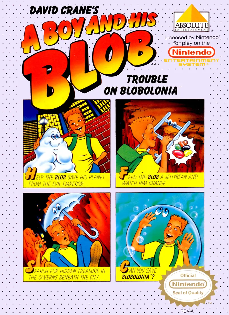 A Boy and His Blob: Trouble on Blobolonia box art