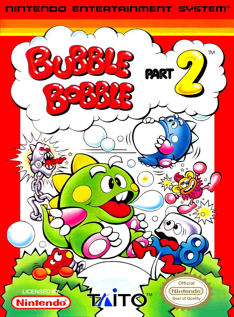 Bubble Bobble: Part 2 box art