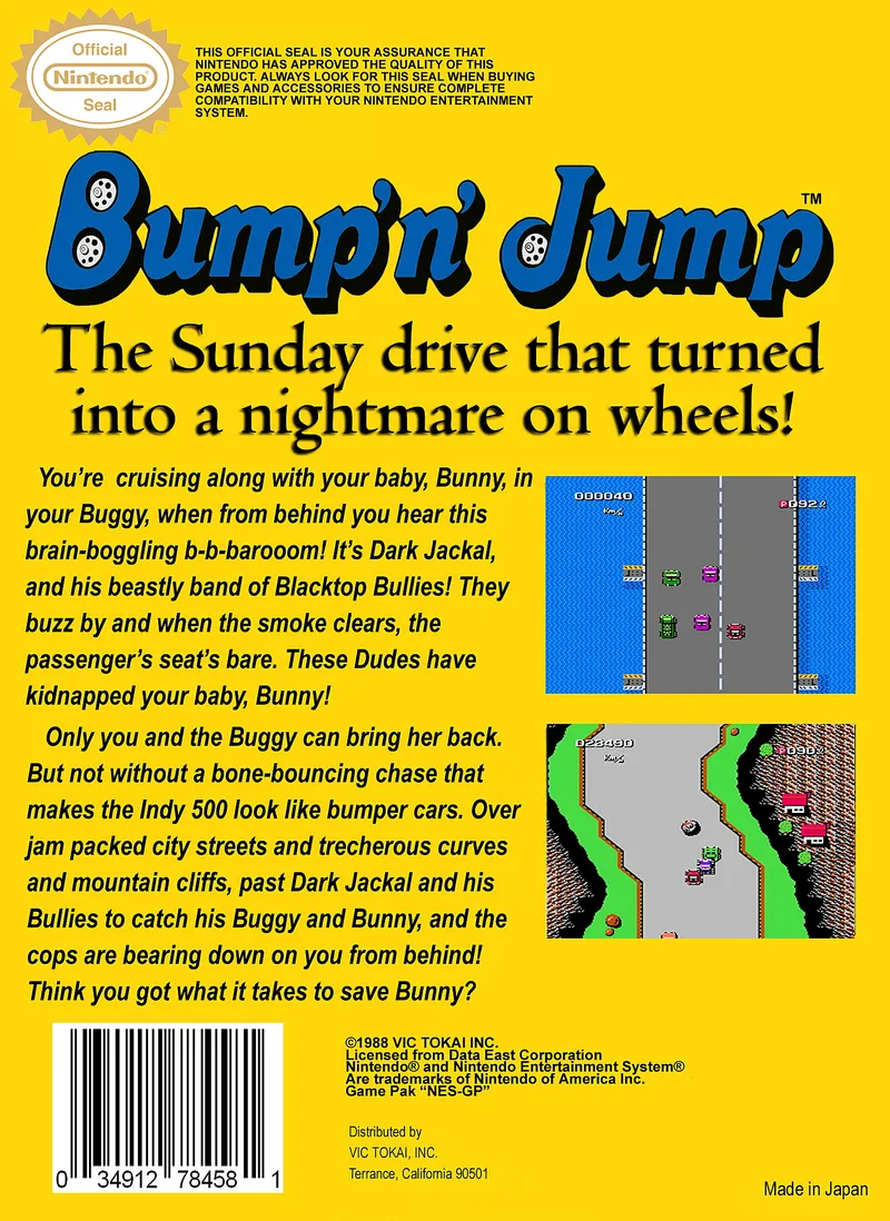 Bump 'n' Jump box back