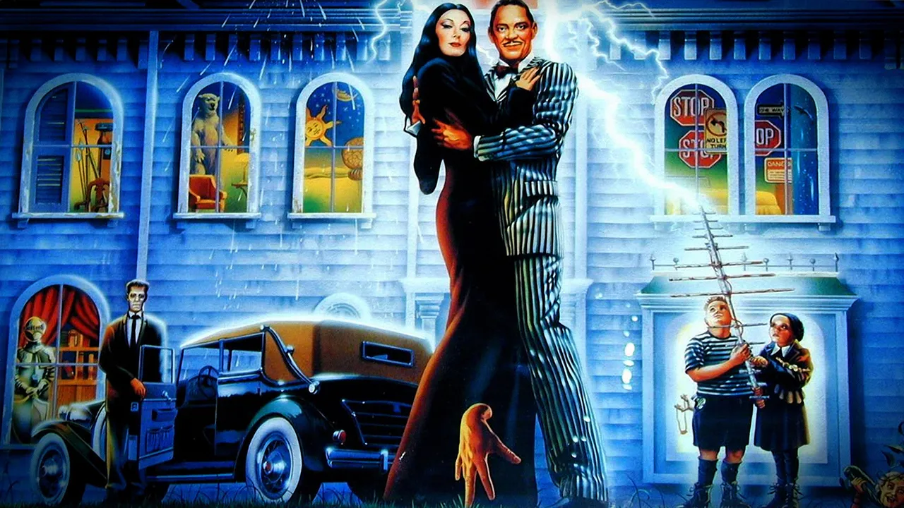 Backdrop artwork for The Addams Family