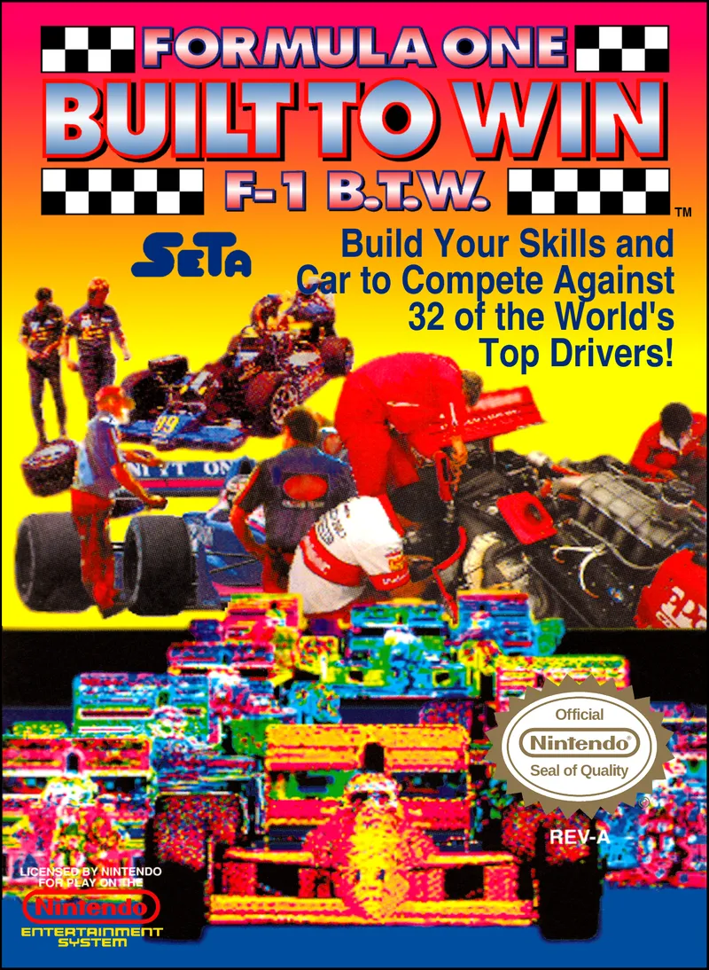 Formula One: Built to Win box art