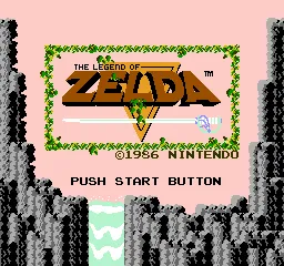 The Legend of Zelda screenshot