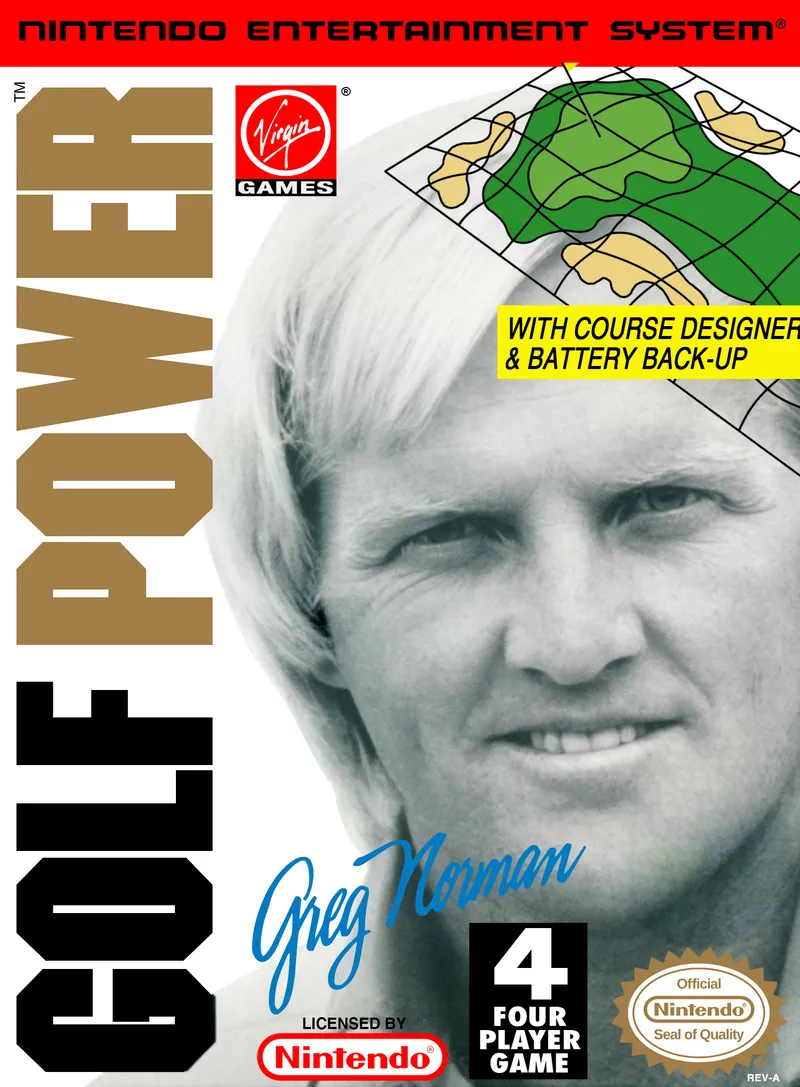Greg Norman's Golf Power box art
