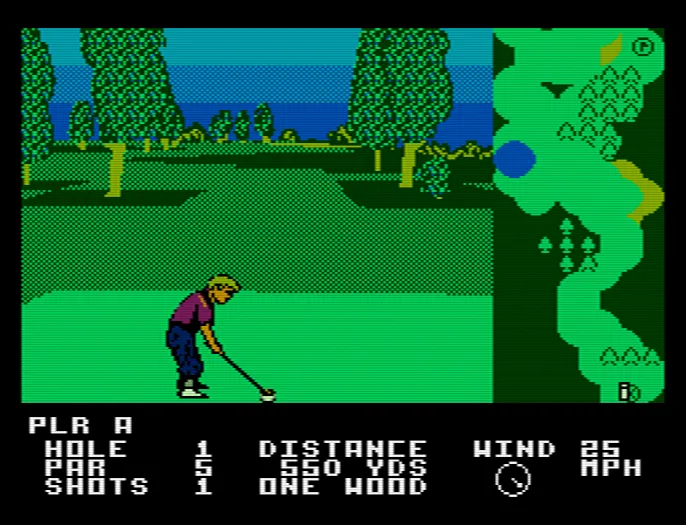 Backdrop artwork for Greg Norman's Golf Power