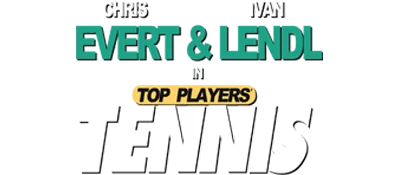 Chris Evert & Ivan Lendl in Top Players' Tennis logo