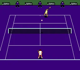 Backdrop artwork for Chris Evert & Ivan Lendl in Top Players' Tennis