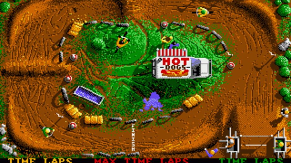 Backdrop artwork for BMX Simulator