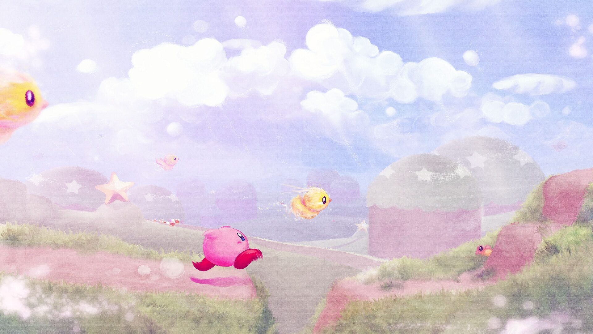 Kirby's Adventure backdrop
