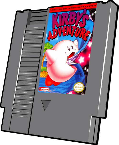 Kirby's Adventure cart