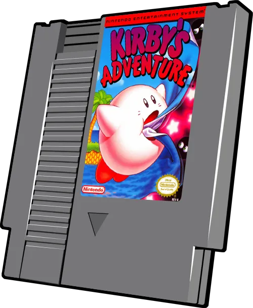 Kirby's Adventure cart