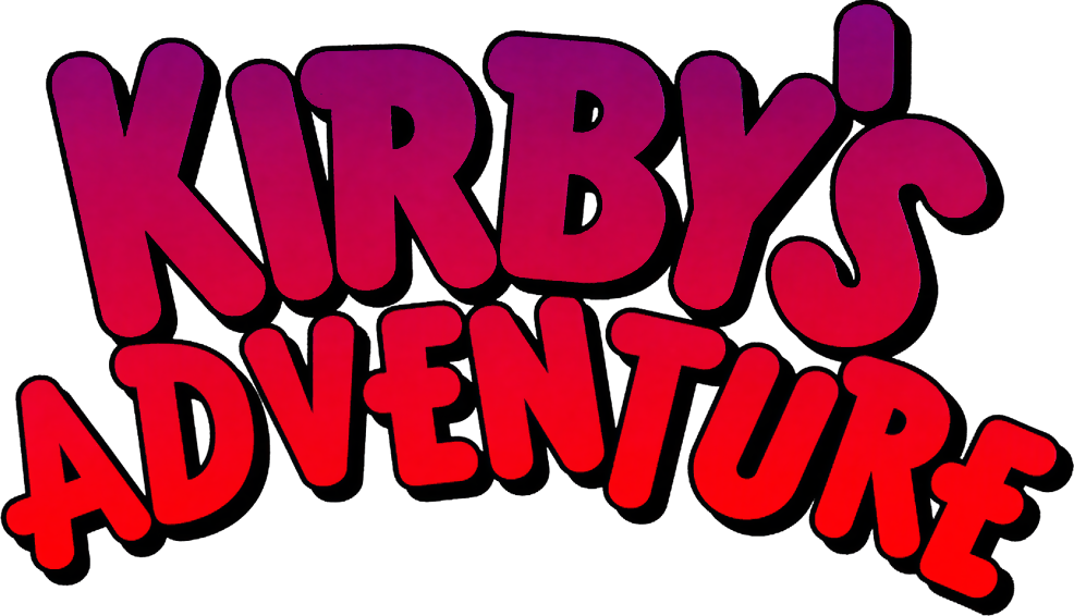 Kirby's Adventure logo