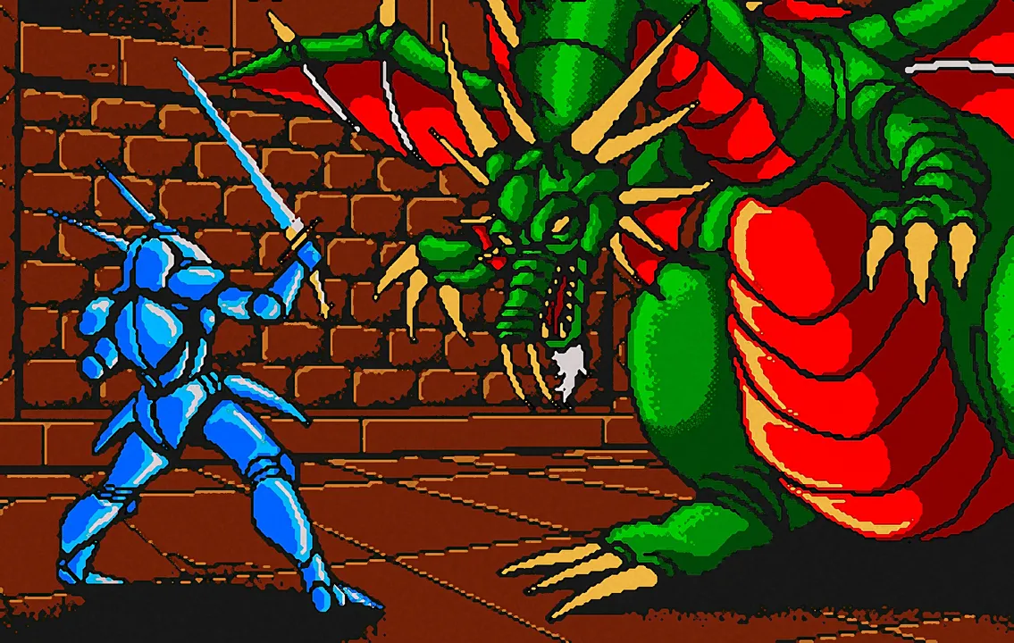 Backdrop artwork for Castle of Dragon