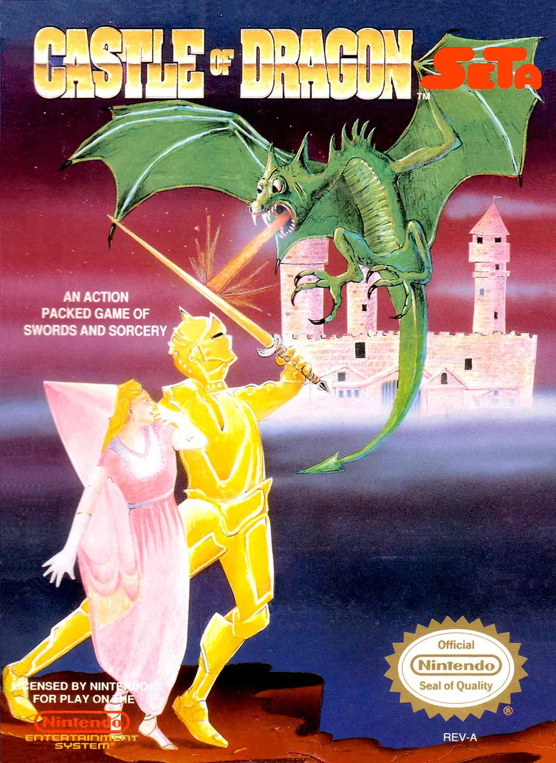 Castle of Dragon box art