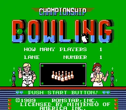 Championship Bowling screenshot